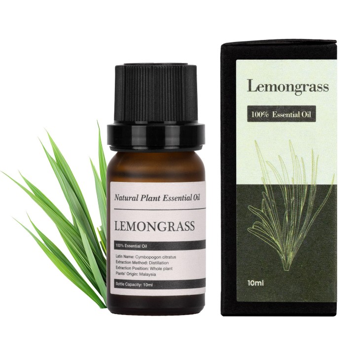 Olejek eteryczny Humanas Natural Scents 10 ml - trawa cytrynowa