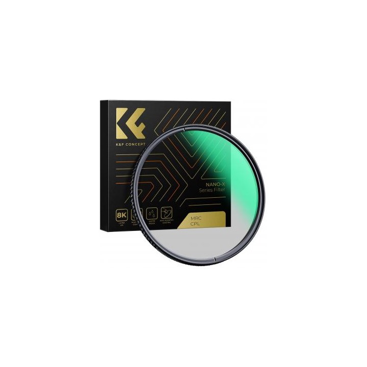 Filtr polaryzacyjny kołowy K&F Concept Nano-X MRC CPL - 77 mm
