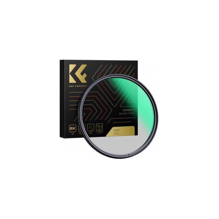 Filtr polaryzacyjny kołowy K&F Concept Nano-X MRC CPL - 62 mm