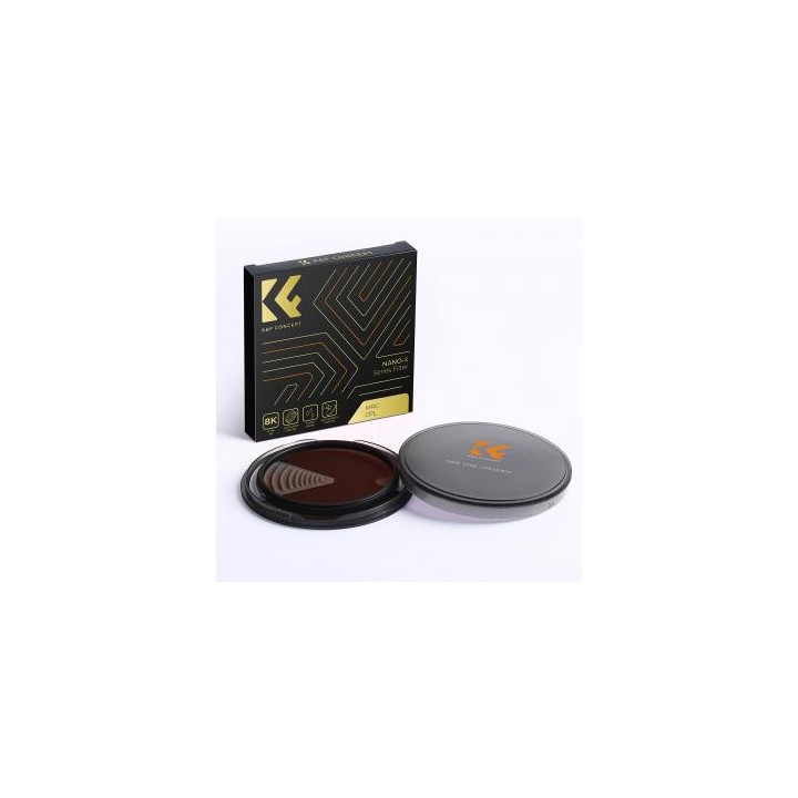 Filtr polaryzacyjny kołowy K&F Concept Nano-X MRC CPL - 62 mm