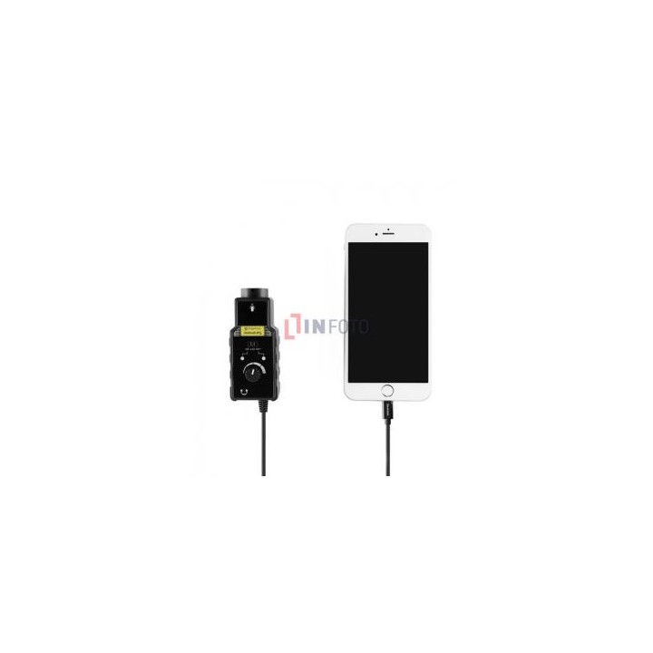 Adapter audio Saramonic SmartRig Di ze złączem Lightning - jednokanałowy