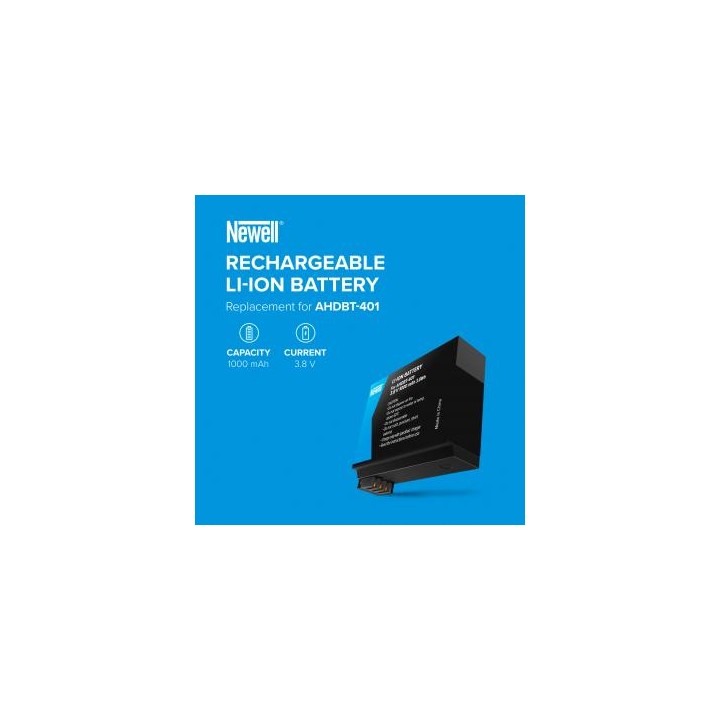 Akumulator Newell zamiennik AHDBT-401 do GoPro