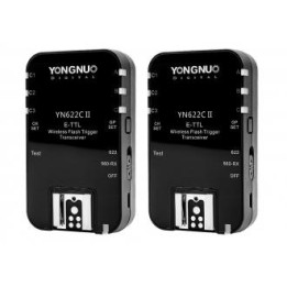 Zestaw dwóch wyzwalaczy radiowych Yongnuo YN622N II do Nikon