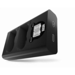 Ładowarka dwukanałowa Newell DL-USB-C do akumulatorów EN-EL15 do Nikon
