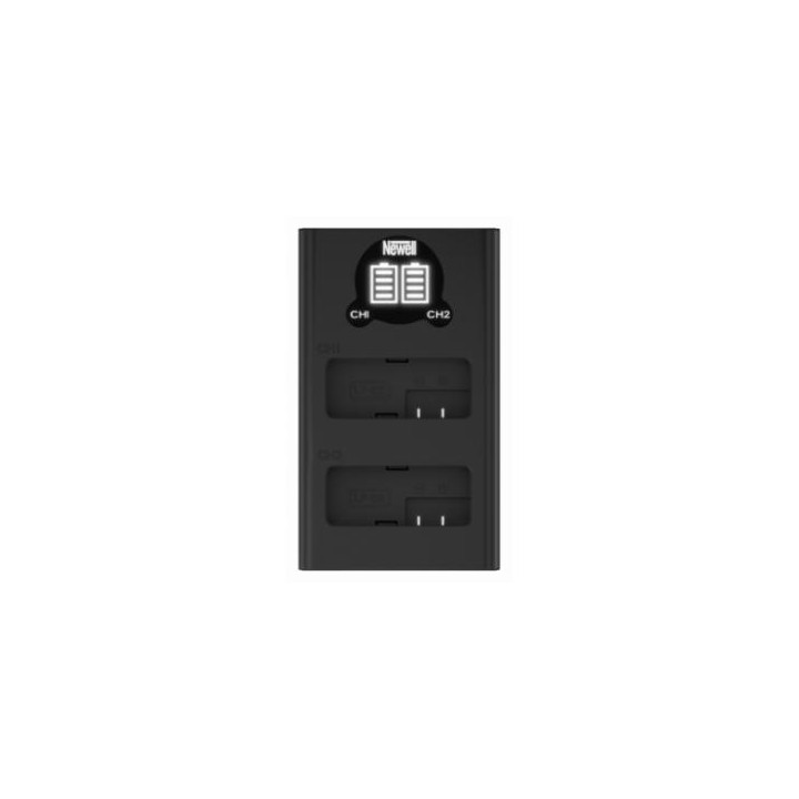 Ładowarka dwukanałowa Newell DL-USB-C do akumulatorów LP-E8 do Canon