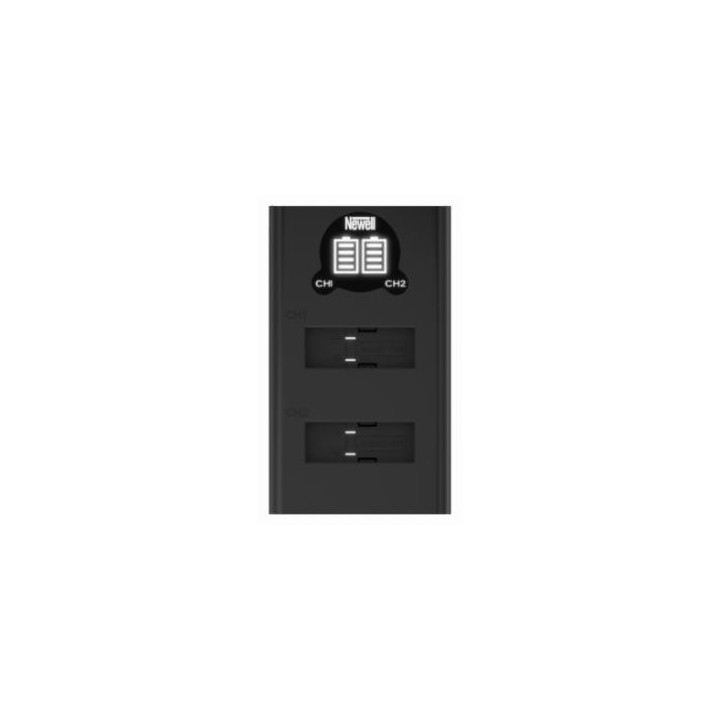 Ładowarka dwukanałowa Newell DL-USB-C do akumulatorów AABAT-001 do GoPro