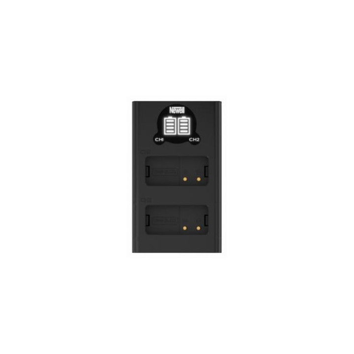 Ładowarka dwukanałowa Newell DL-USB-C do akumulatorów DMW-BLC12 do Panasonic