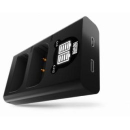 Ładowarka dwukanałowa Newell DL-USB-C do akumulatorów DMW-BLF19 do Panasonic