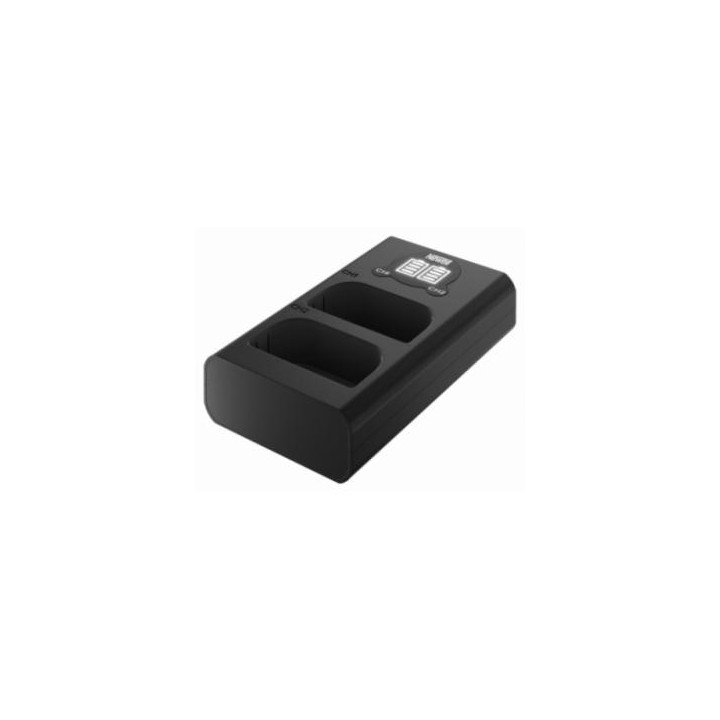 Ładowarka dwukanałowa Newell DL-USB-C do akumulatorów DMW-BLF19 do Panasonic