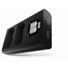 Ładowarka dwukanałowa Newell DL-USB-C do akumulatorów EN-EL3e do Nikon