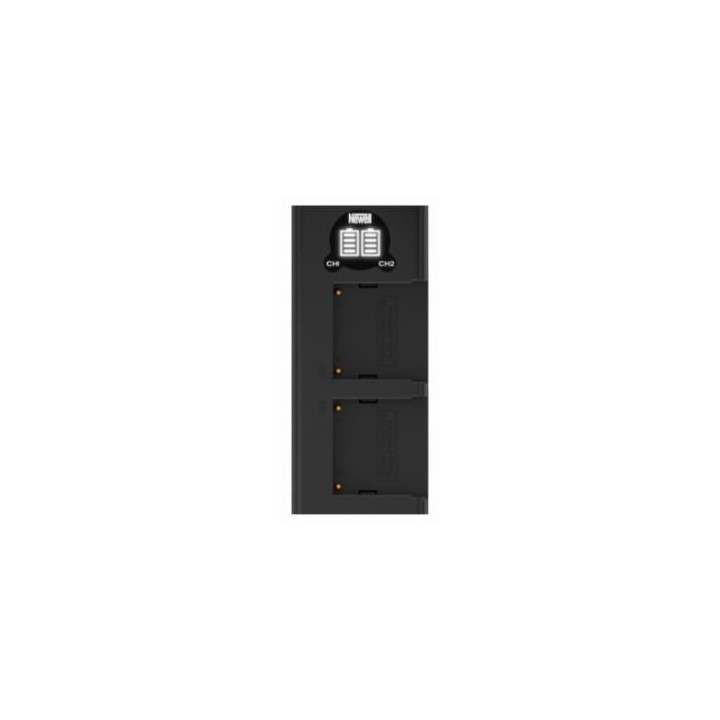 Ładowarka dwukanałowa Newell DL-USB-C do akumulatorów NP-F550/770/970 do Sony