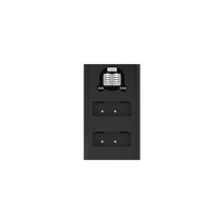 Ładowarka dwukanałowa Newell DL-USB-C do akumulatorów PS-BLS5 do Olympus
