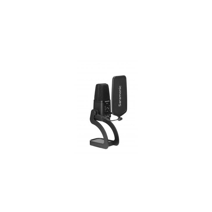 Mikrofon pojemnościowy Saramonic SR-MV7000 ze złączem USB / XLR do podcastów