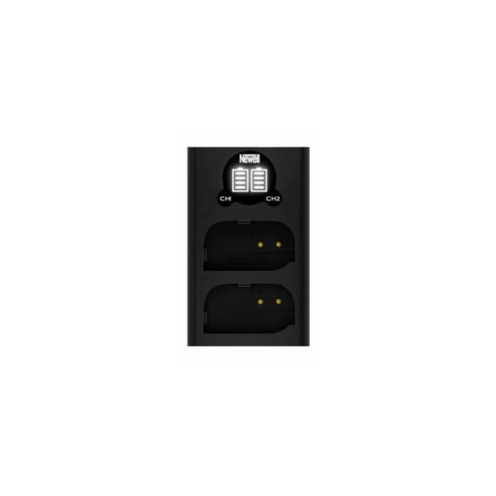 Ładowarka dwukanałowa Newell DL-USB-C do akumulatorów DMW-BLK22 do Panasonic