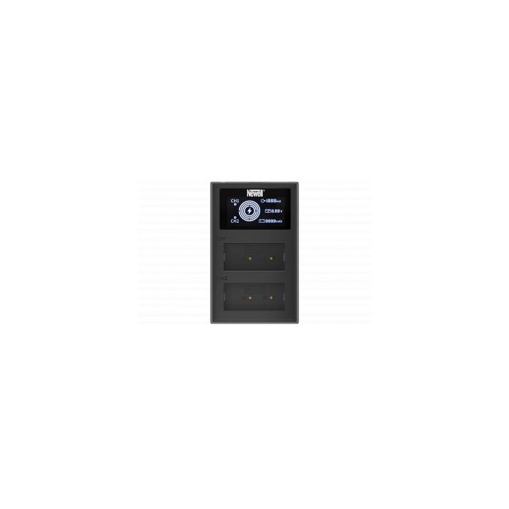 Ładowarka dwukanałowa Newell FDL-USB-C do akumulatorów NP-W126 do Fujifilm