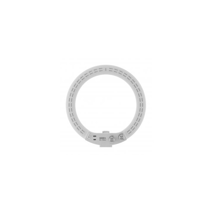 Lampa pierścieniowa LED Newell RL-10A Arctic White + statyw