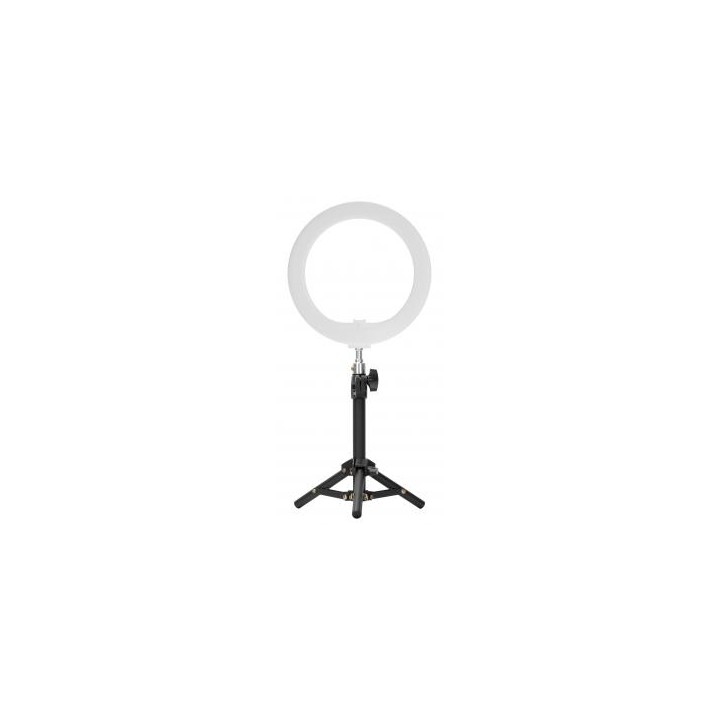 Lampa pierścieniowa LED Newell RL-10A Arctic White + statyw