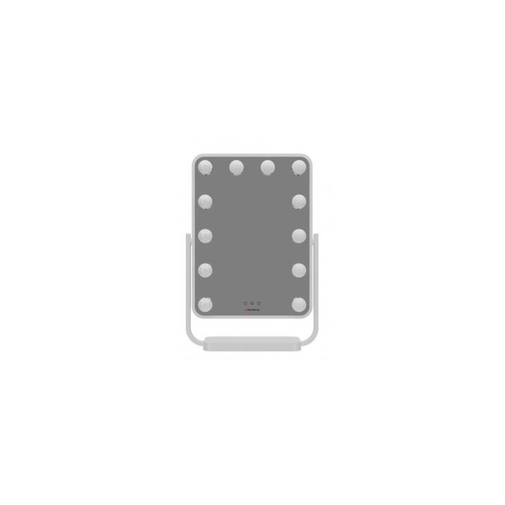 Lustro do makijażu Humanas HS-HM01 z oświetleniem LED - białe