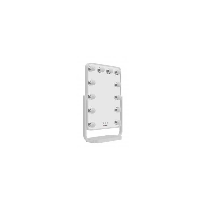 Lustro do makijażu Humanas HS-HM01 z oświetleniem LED - białe