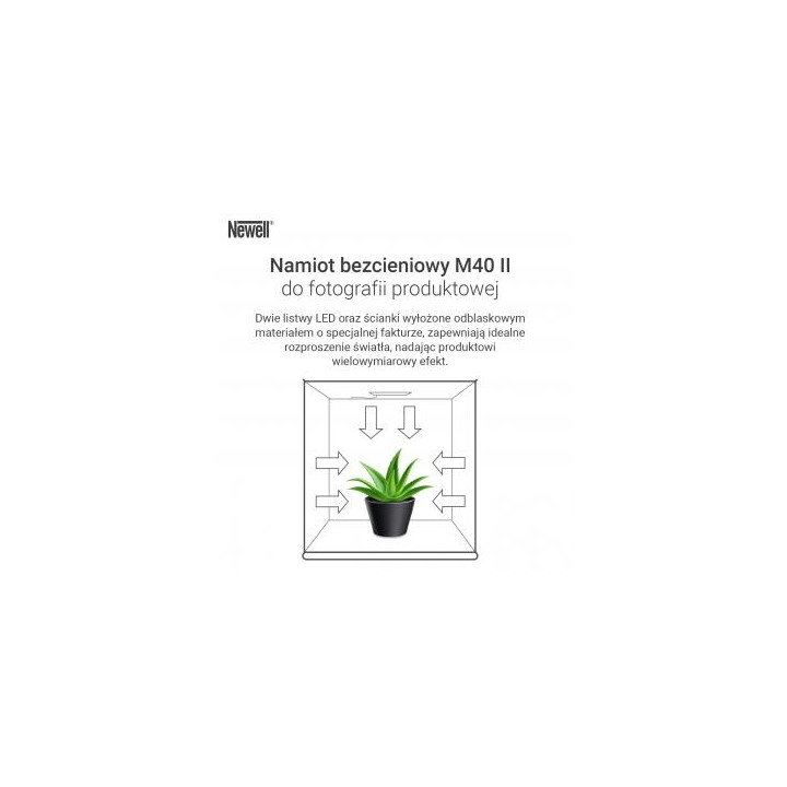 Namiot bezcieniowy Newell M40 II do fotografii produktowej