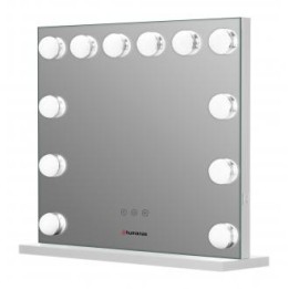 Lustro do makijażu Humanas HS-HM02 z oświetleniem LED - białe