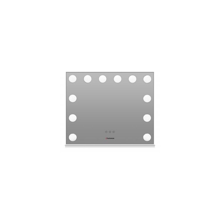 Lustro do makijażu Humanas HS-HM02 z oświetleniem LED - białe