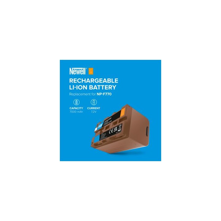 Akumulator Newell zamiennik NP-F770 USB-C do Sony