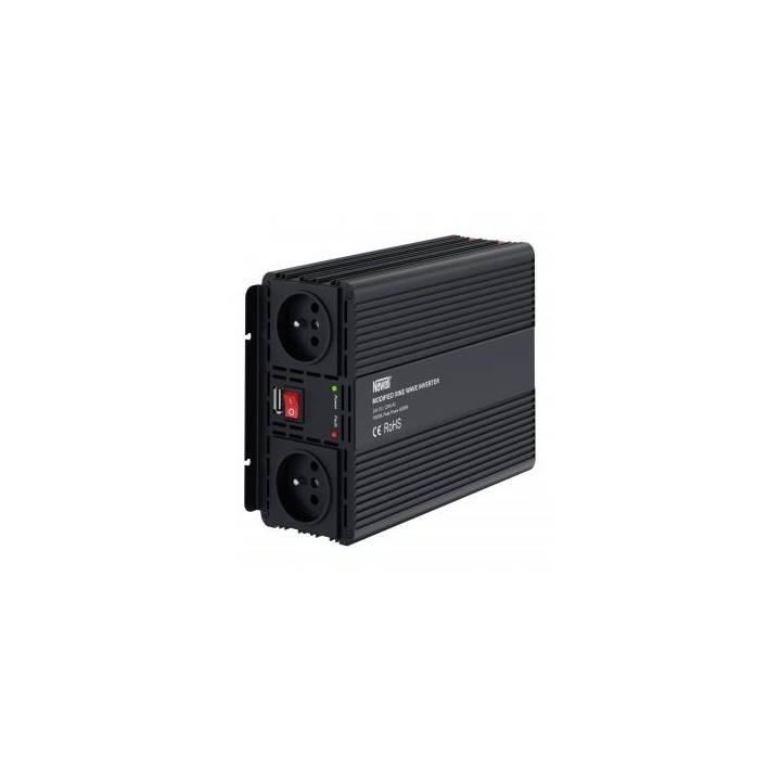Przetwornica napięcia Newell z modyfikowaną sinusoidą - 24 V / 230 V, 1000 W