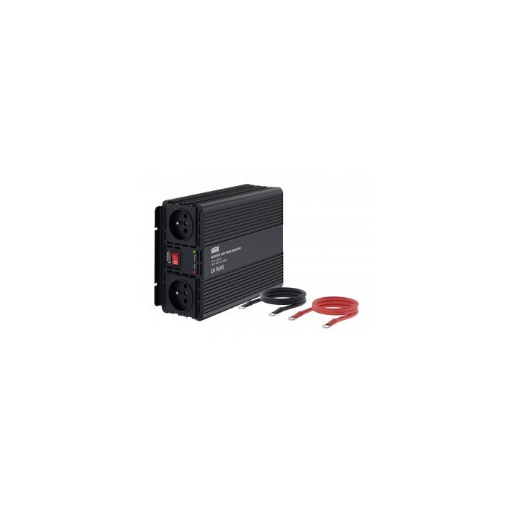 Przetwornica napięcia Newell z modyfikowaną sinusoidą - 24 V / 230 V, 1000 W