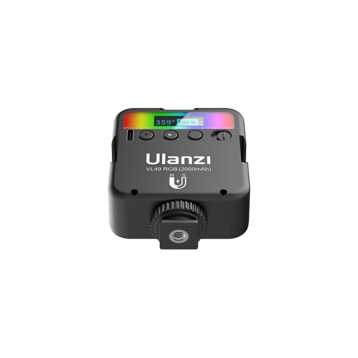 Lampa LED Ulanzi VL49 - RGB, WB (2500 K - 9000 K)