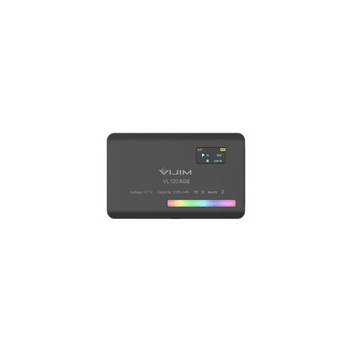 Lampa LED Ulanzi VL120 - RGB, WB (2500 K - 9000 K)