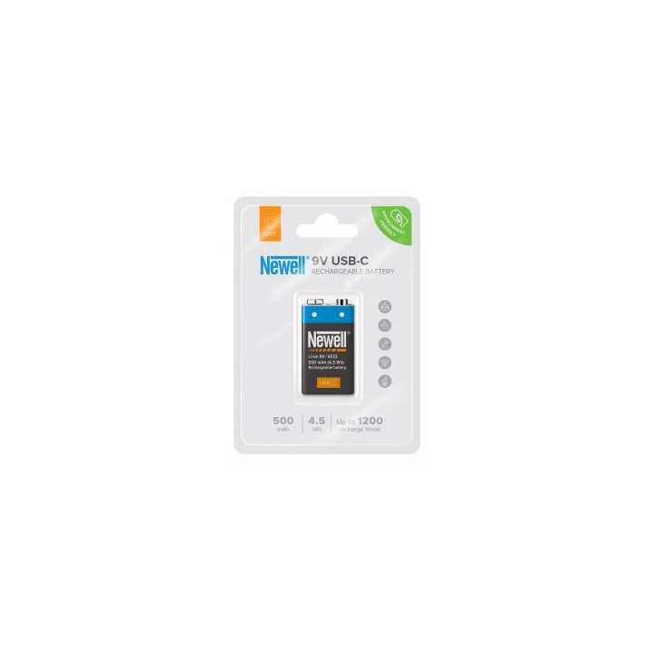 Akumulator Newell 9 V USB-C 500 mAh