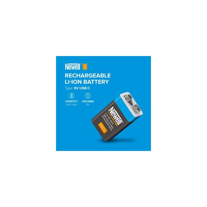 Akumulator Newell 9 V USB-C 500 mAh