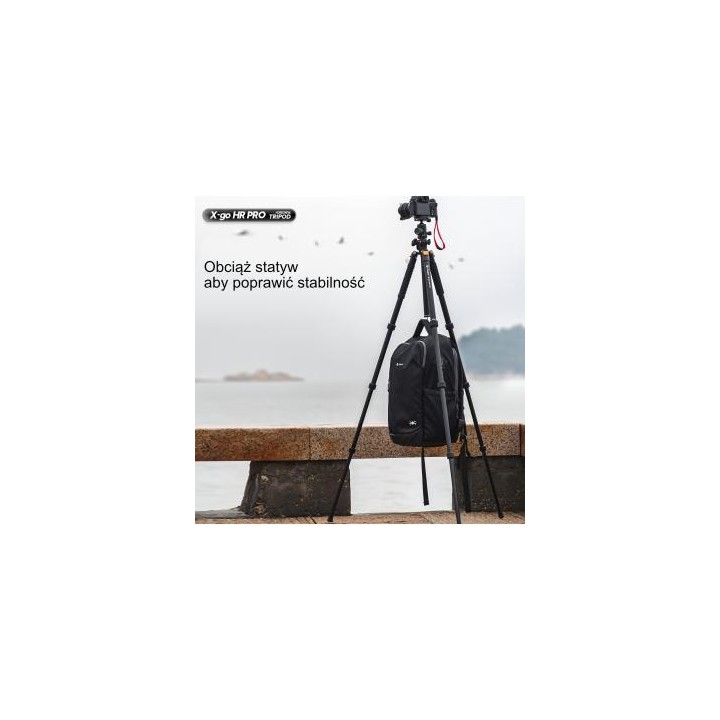 Statyw Fotopro X-go HR Pro z głowicą kulową FPH-52Q - czarny
