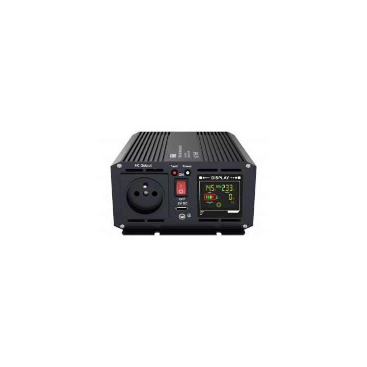 Przetwornica napięcia Newell z czystą sinusoidą - 12 V / 230 V, 500 W