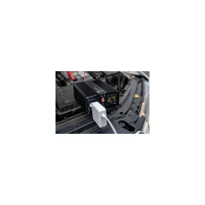 Przetwornica napięcia Newell z czystą sinusoidą - 12 V / 230 V, 500 W