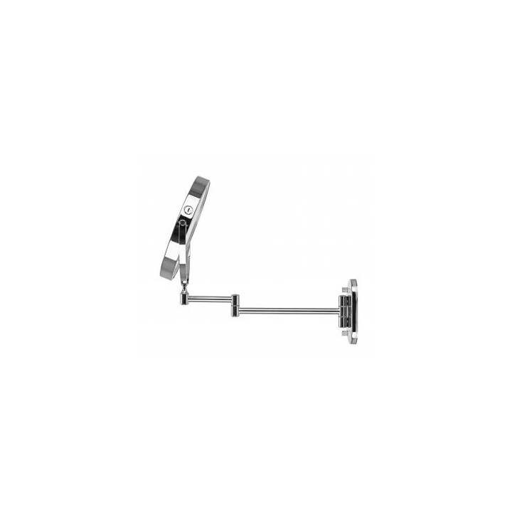 Lustro łazienkowe Humanas HS-BM01 z podświetleniem LED - srebrne