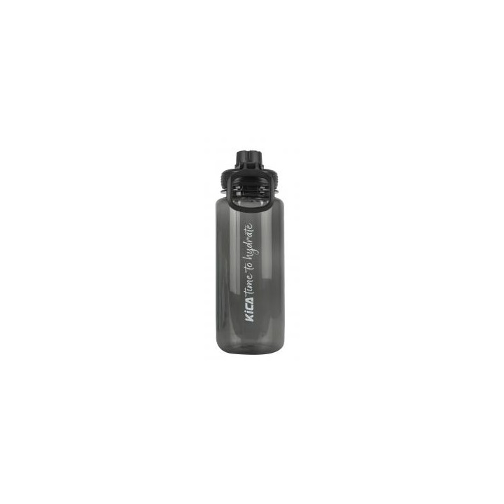 Butelka sportowa KiCA SB01 1000 ml - czarna