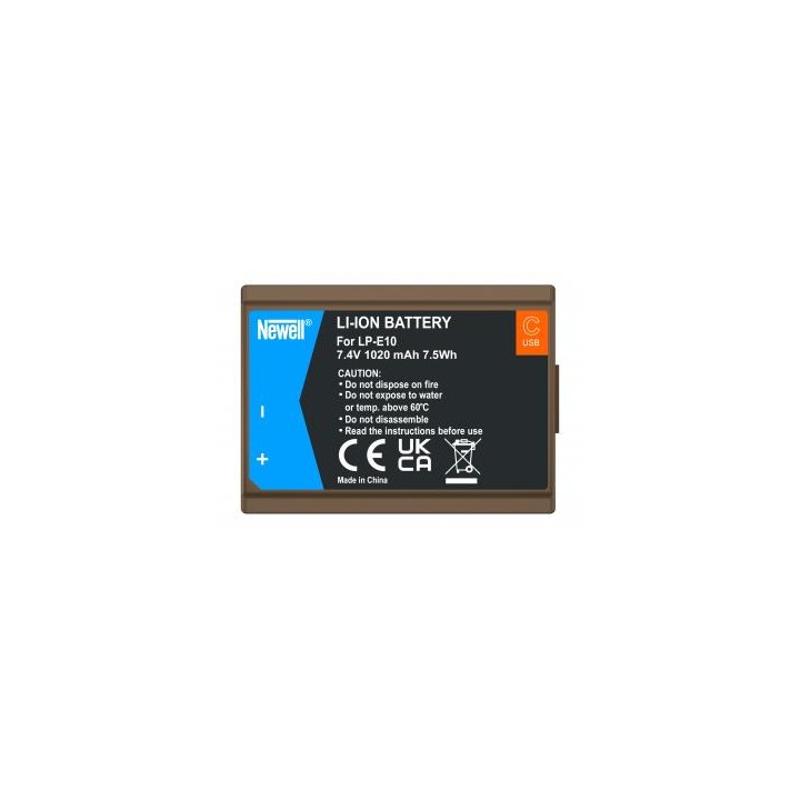 Akumulator Newell zamiennik LP-E10 USB-C do Canon