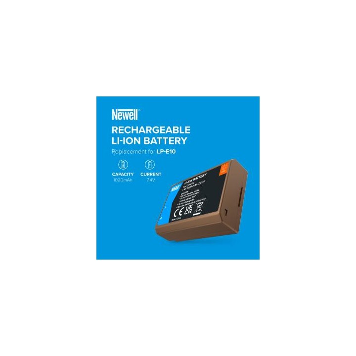 Akumulator Newell zamiennik LP-E10 USB-C do Canon