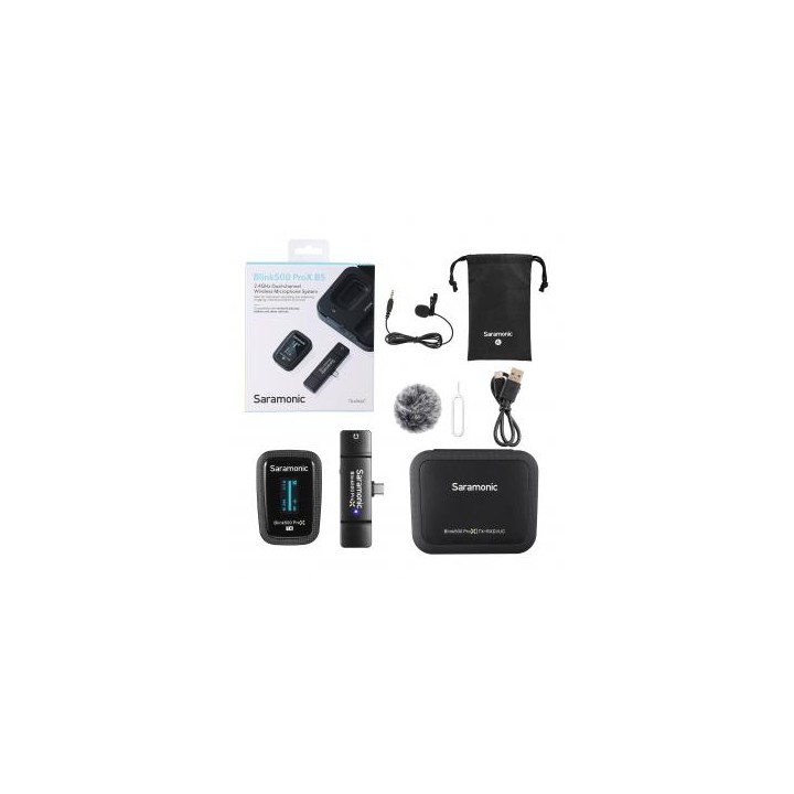 Zestaw do bezprzewodowej transmisji dźwięku Saramonic Blink500 ProX B5 (RXUC + TX)