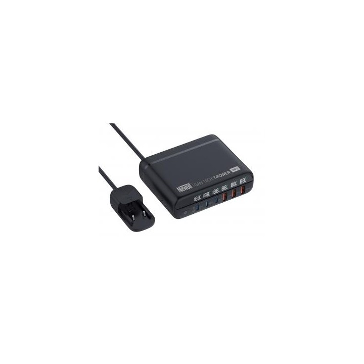 Ładowarka sieciowa z zestawem adapterów Newell GaN Tech T-power 140 W