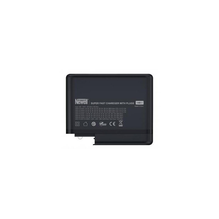 Ładowarka sieciowa z zestawem adapterów Newell GaN Tech T-power 140 W