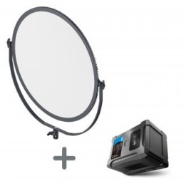 Zestaw Lampa LED Newell Air Artha Max XL i Akumulator Newell BP-150 LCD V-Mount