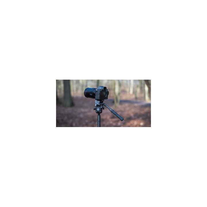 Statyw Fotopro X-Airfly Max Video - pomarańczowy