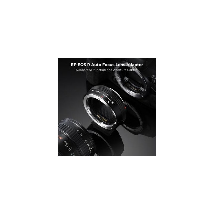Adapter bagnetowy K&F Concept - Canon EF / Canon RF
