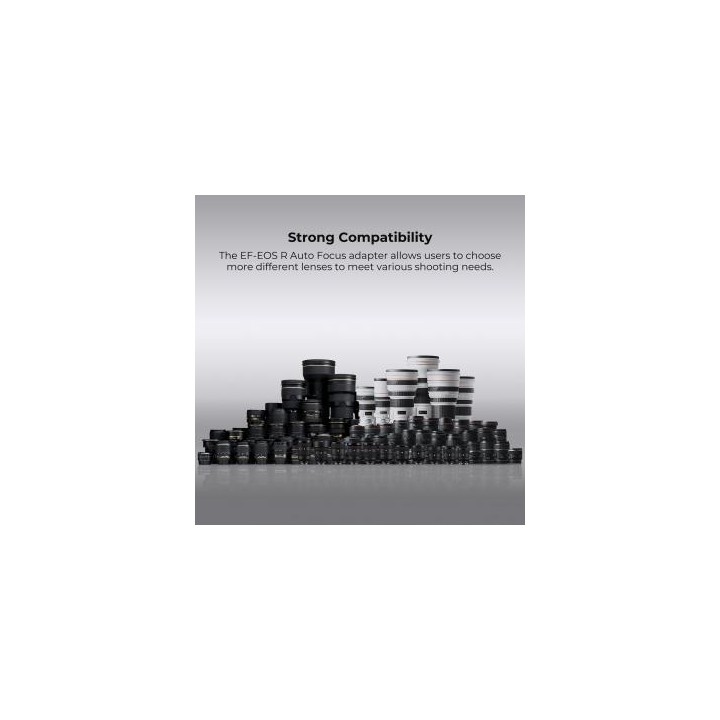 Adapter bagnetowy K&F Concept - Canon EF / Canon RF