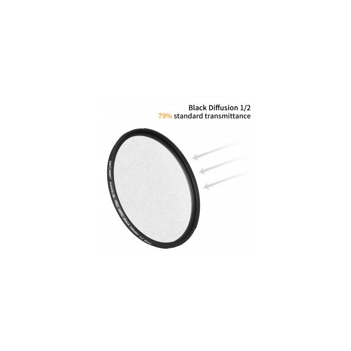 Filtr dyfuzyjny K&F Concept Nano-X MRC Black Mist 1/2 - 82 mm