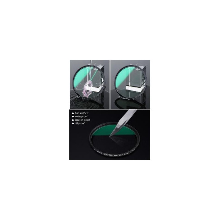 Filtr dyfuzyjny K&F Concept Nano-X MRC Black Mist 1/2 - 82 mm