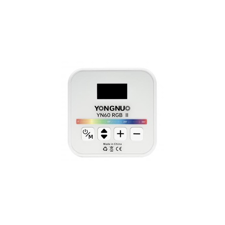 Lampa LED Yongnuo YN60 RGB II - WB (2500 K - 9900 K), biała